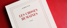 couverture livre les choses humaines